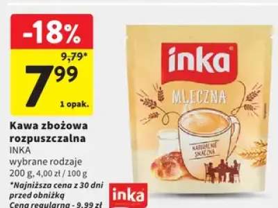 Kawa zbożowa rozpuszczalna wybrane rodzaje