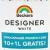 Farba Beckers Designer White Biała 11 l