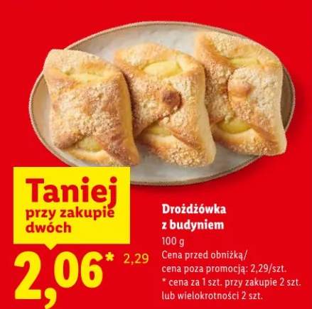 Drożdżówka z budyniem