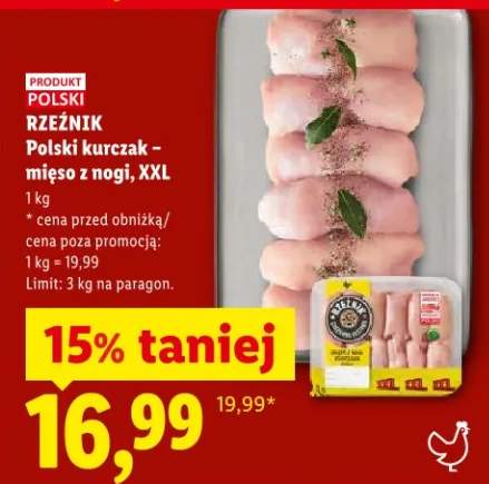 Kurczak mięso z nogi XXL