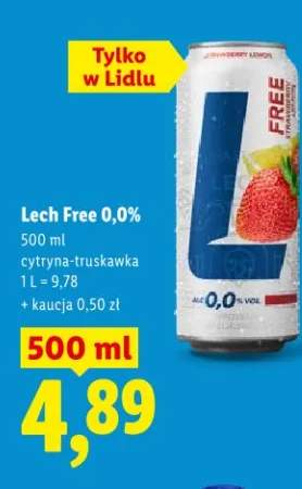 Piwo lech free 0,0% cytryna-truskawka