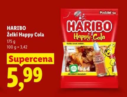 Żelki Haribo Happy Cola