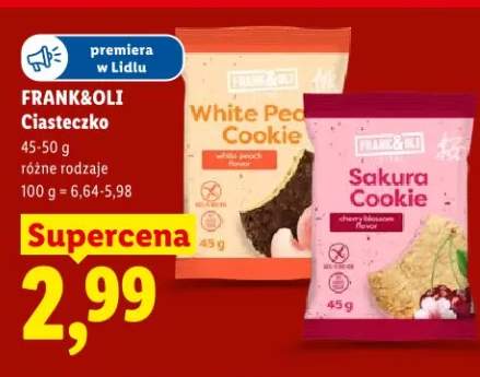 Ciasteczko Frank&Oli różne rodzaje