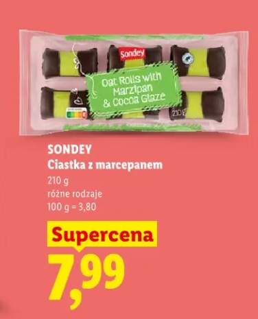 Ciastka z marcepanem