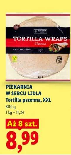 Tortilla pszenna xxl