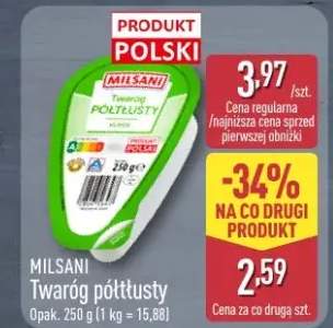Twaróg półtłusty