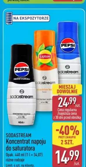 Koncentrat napoju do saturatora