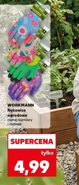 Rękawice ogrodowe różne rozmiary i rodzaje