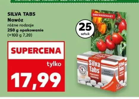Nawóz Silva Tabs różne rodzaje 250g opakowanie
