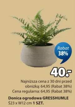 Donica ogrodowa GRESSHUMLE