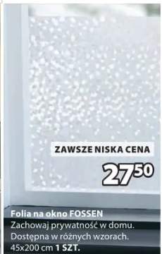 Folia na okno FOSSEN