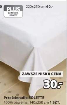 Prześcieradło BOLETTE