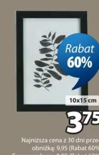 Ramka na zdjęcia Valter 10x15 cm S10 x W18 cm