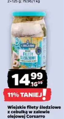 Wiejskie filety śledziowe z cebulką w zalewie olejowej