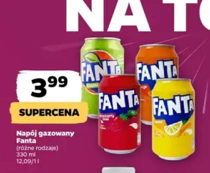 Napój gazowany Fanta