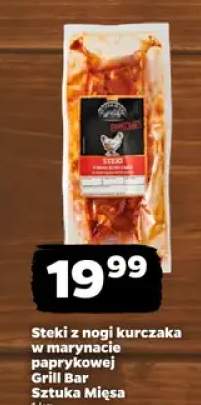 Steki z nogi kurczaka w marynacie paprykowej Grill Bar Sztuka Mięsa