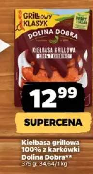 Kiełbasa grillowa 100% z karkówki Dolina Dobra