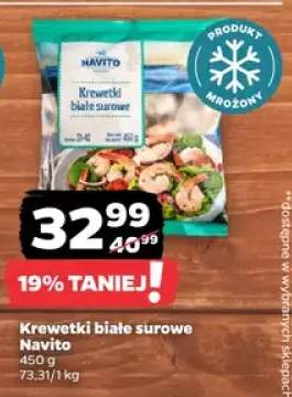 Krewetki białe surowe