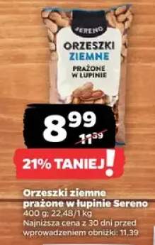 Orzeszki ziemne prażone w łupinie