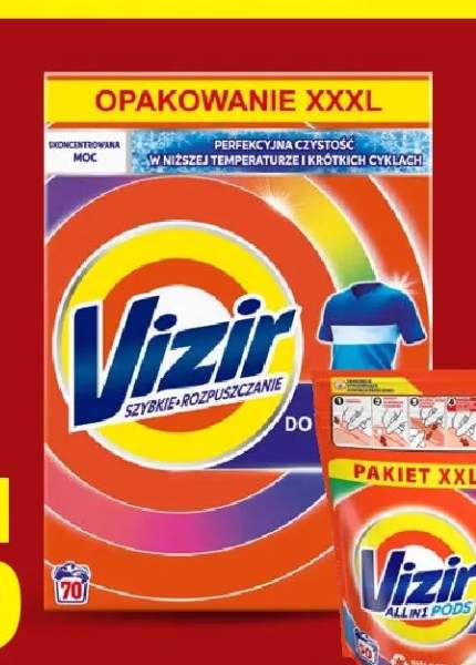 Proszek lub kapsułki do prania kolorów 3,85kg