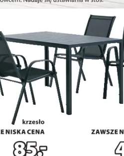 Stół ogrodowy + krzesło