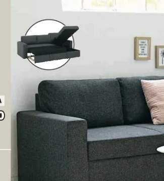 Kanapa z szezlongiem MARSLEV