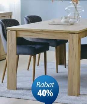 Stół LINTRUP + krzesło PEBBINGE