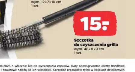 Szczotka do czyszczenia grilla