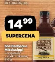 Sos Barbecue Mississippi oryginalny, słodko-pikantny
