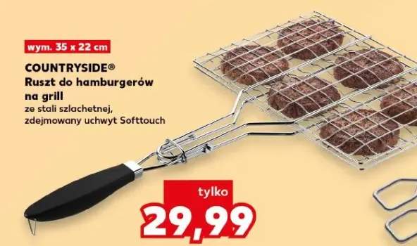 Ruszt do hamburgerów na grill COUNTRYSIDE