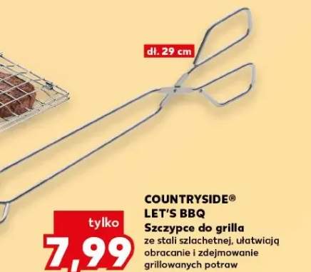 Szczypce do grilla COUNTRYSIDE LET'S BBQ