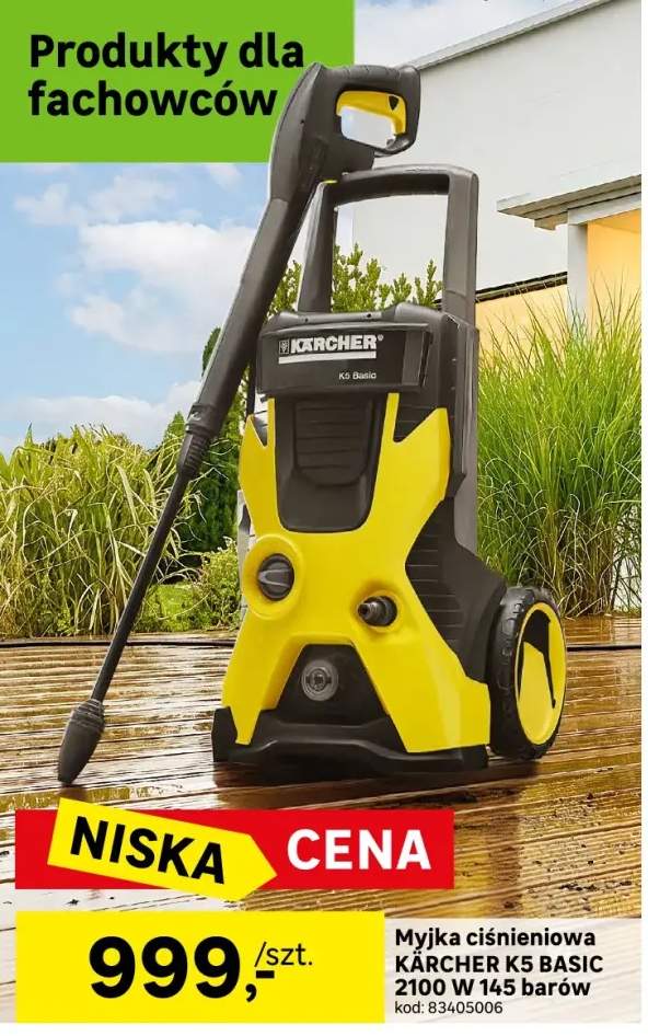 Myjka ciśnieniowa Kärcher K5 Basic 2100 W 145bar