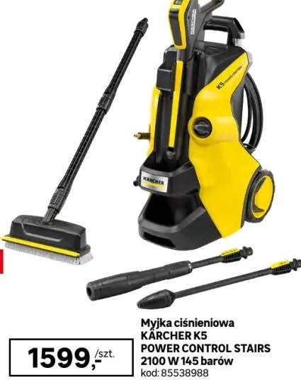 Myjka ciśnieniowa Kärcher K 5 Power Control Stairs 2100W 145bar