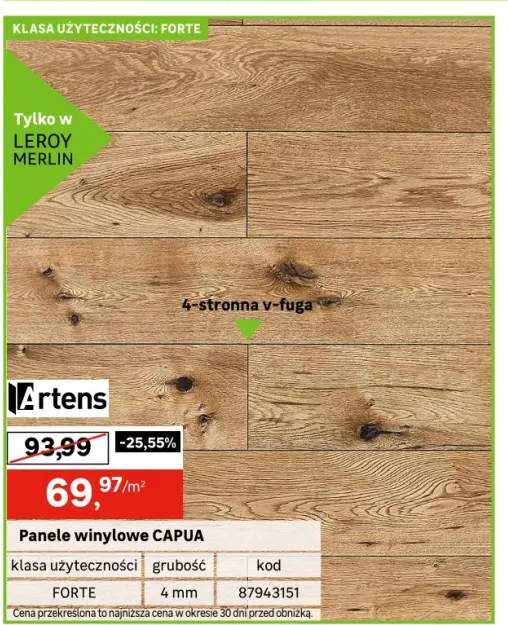 Panele winylowe SPC Capua Forte Artens