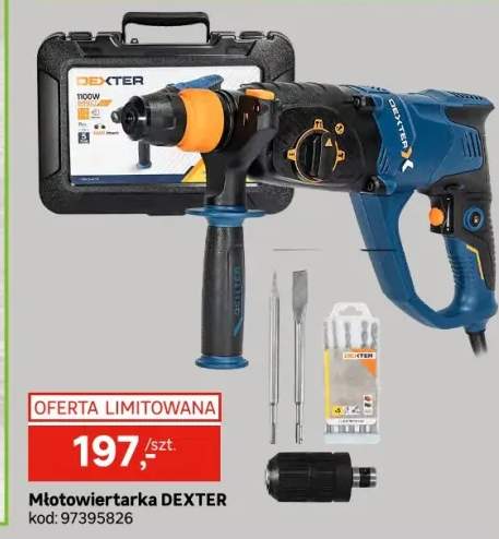 Przewodowy młot obrotowy   W /  J DEXTER