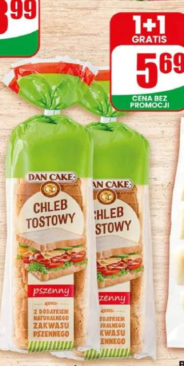 Chleb tostowy pszenny Dan Cake