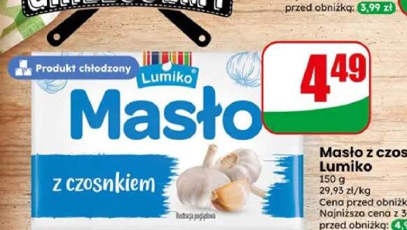 Masło z czosnkiem Lumiko