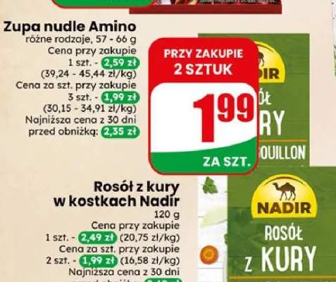 Rosoł z kury w kostkach Nadir