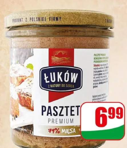 Pasztet wieprzowy premium Łuków