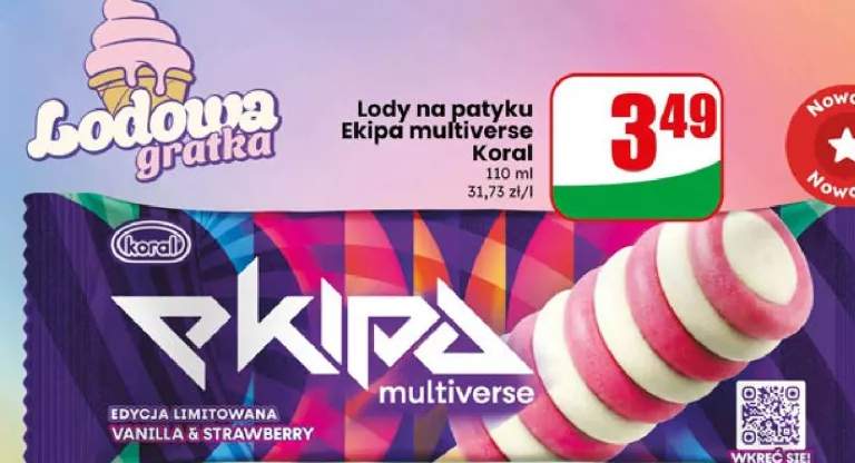 Lody na patyku Ekipa multiverse