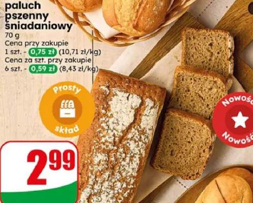 Chleb żytni bez drożdży posypany mąką