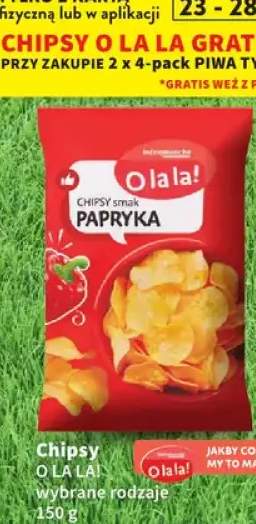 Chipsy o la la! wybrane rodzaje