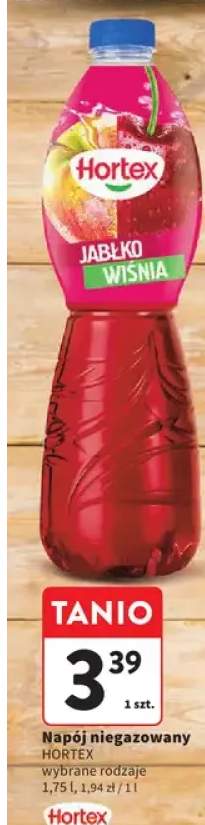 Napój niegazowany Hortex wybrane rodzaje 1,5l