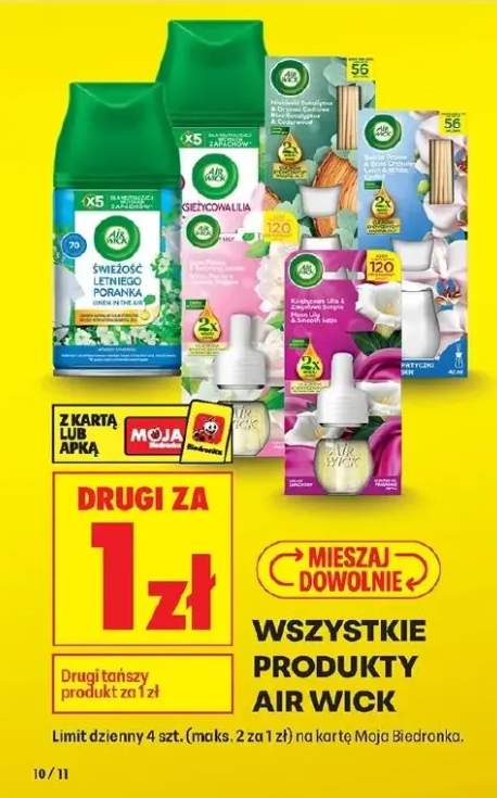 Odświeżacz powietrza Air Wick Świeżość Letniego Poranka Linen in the Air