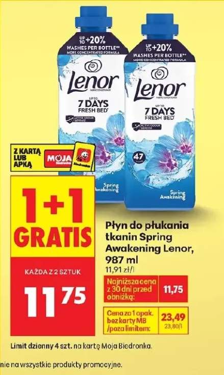 Płyn do płukania tkanin Spring Awakening Lenor