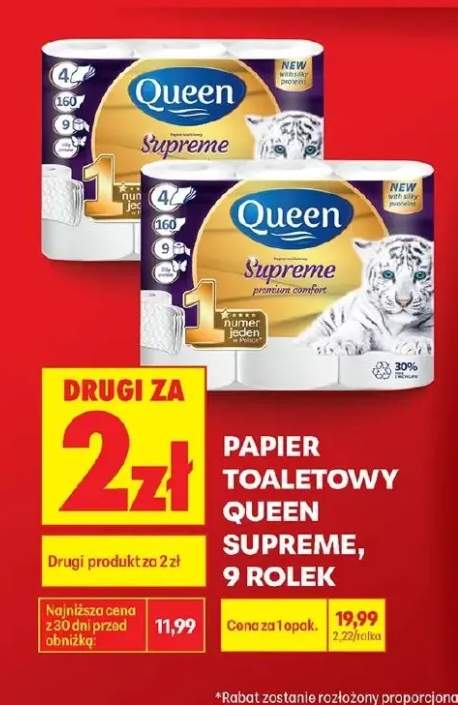 Papier toaletowy Queen Supreme