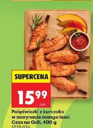 Polędwiczki z kurczaka w marynacie mango lassi Czas na Grill