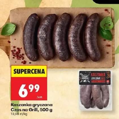 Kaszanka gryczana Czas na Grill