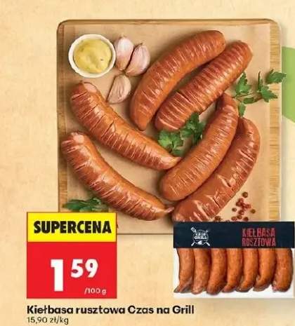 Kiełbasa rusztowa Czas na Grill
