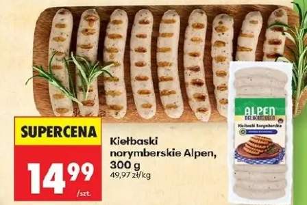 Kiełbaski norymberskie Alpen Delikatessen